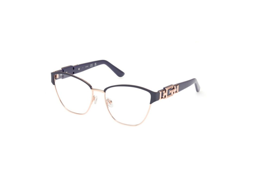 Montatura vintage brownline guess