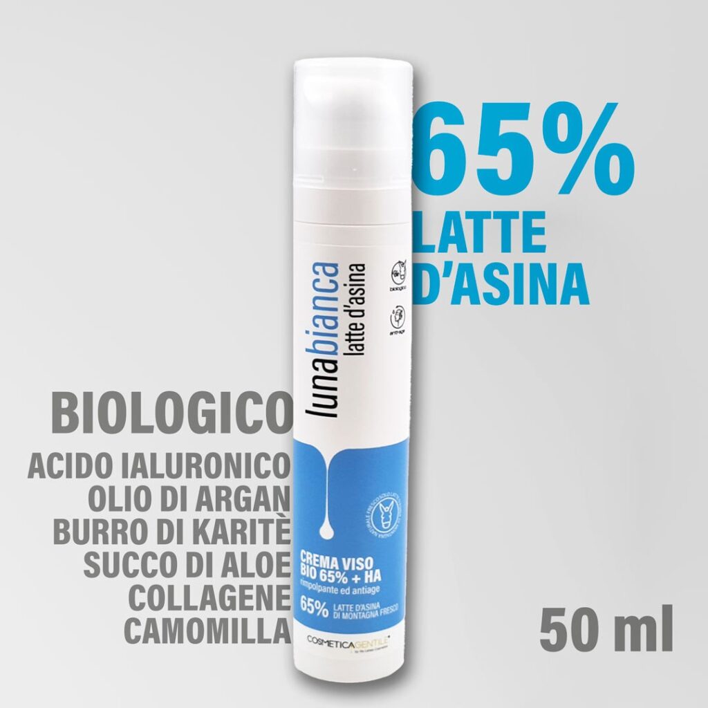 crema viso con latte d asina